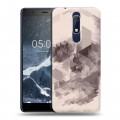 Дизайнерский пластиковый чехол для Nokia 5.1 Арт черепа