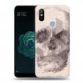 Дизайнерский силиконовый чехол для Xiaomi Mi A2 Арт черепа