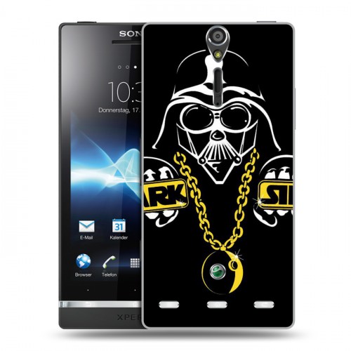 Дизайнерский пластиковый чехол для Sony Xperia S Арт черепа