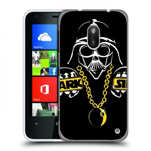 Дизайнерский пластиковый чехол для Nokia Lumia 620 Арт черепа