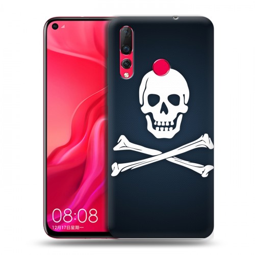 Дизайнерский пластиковый чехол для Huawei Nova 4 Арт черепа