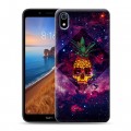 Дизайнерский силиконовый чехол для Xiaomi RedMi 7A Арт черепа