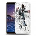 Дизайнерский пластиковый чехол для Nokia 7 Plus Мир черепов