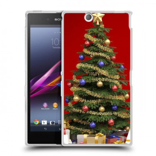 Дизайнерский пластиковый чехол для Sony Xperia Z Ultra  Новогодняя елка