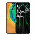 Дизайнерский пластиковый чехол для Huawei Mate 30 Арт черепа