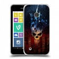 Дизайнерский пластиковый чехол для Nokia Lumia 530 Арт черепа