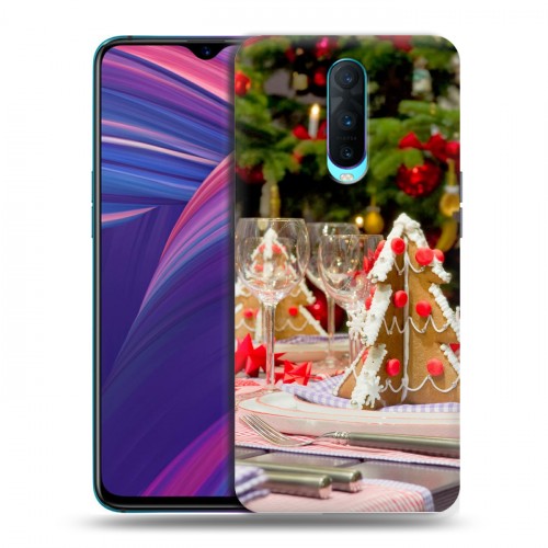 Дизайнерский пластиковый чехол для OPPO RX17 Pro Новогодняя елка