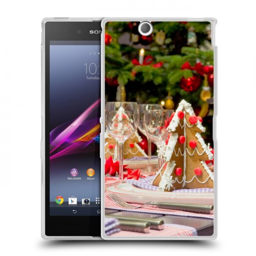 Дизайнерский пластиковый чехол для Sony Xperia Z Ultra  Новогодняя елка