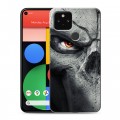 Дизайнерский пластиковый чехол для Google Pixel 5 Арт черепа