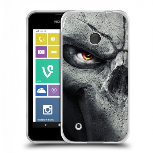 Дизайнерский пластиковый чехол для Nokia Lumia 530 Арт черепа