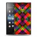 Дизайнерский пластиковый чехол для Sony Xperia acro S На грани яркости