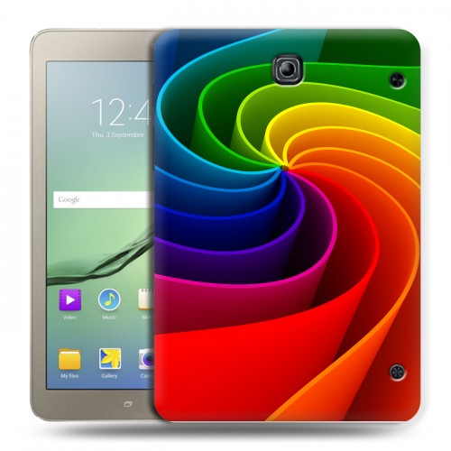 Дизайнерский силиконовый чехол для Samsung Galaxy Tab S2 8.0 На грани яркости