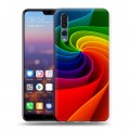 Дизайнерский силиконовый с усиленными углами чехол для Huawei P20 Pro На грани яркости