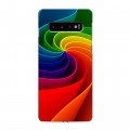 Дизайнерский силиконовый чехол для Samsung Galaxy S10 На грани яркости