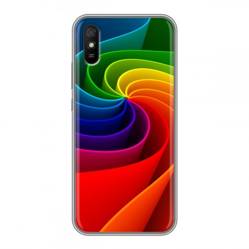 Дизайнерский силиконовый с усиленными углами чехол для Xiaomi RedMi 9A На грани яркости