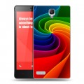 Дизайнерский пластиковый чехол для Xiaomi RedMi Note На грани яркости