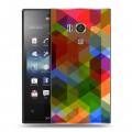 Дизайнерский пластиковый чехол для Sony Xperia acro S На грани яркости