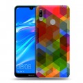 Дизайнерский пластиковый чехол для Huawei Y6 (2019) На грани яркости