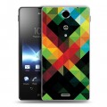 Дизайнерский пластиковый чехол для Sony Xperia TX На грани яркости