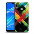 Дизайнерский пластиковый чехол для Huawei Y6 (2019) На грани яркости