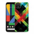 Дизайнерский силиконовый чехол для Google Pixel 4 XL На грани яркости
