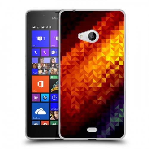 Дизайнерский пластиковый чехол для Microsoft Lumia 540 На грани яркости