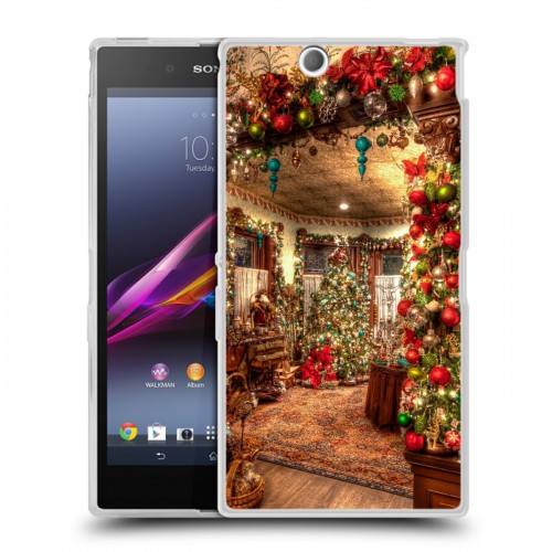 Дизайнерский пластиковый чехол для Sony Xperia Z Ultra  Новогодняя елка