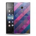 Дизайнерский пластиковый чехол для Sony Xperia acro S На грани яркости