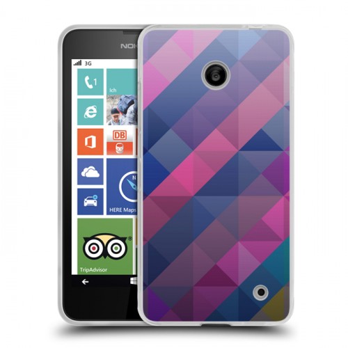 Дизайнерский пластиковый чехол для Nokia Lumia 630/635 На грани яркости