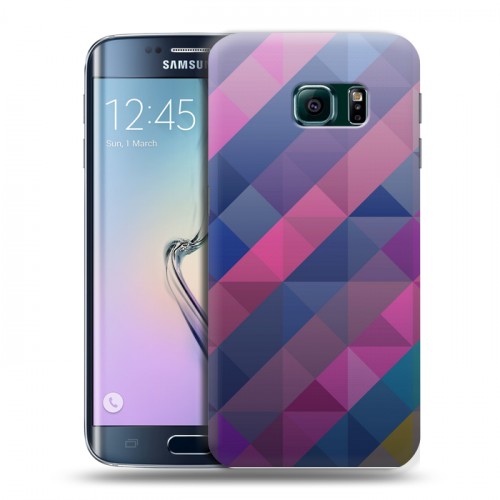 Дизайнерский пластиковый чехол для Samsung Galaxy S6 Edge На грани яркости