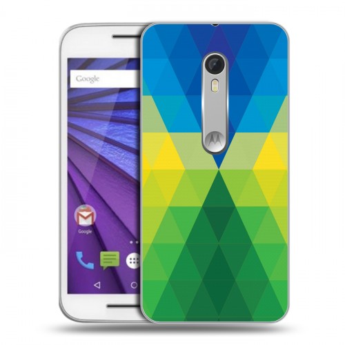 Дизайнерский пластиковый чехол для Lenovo Moto G На грани яркости