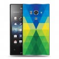 Дизайнерский пластиковый чехол для Sony Xperia acro S На грани яркости