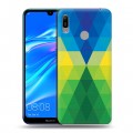 Дизайнерский пластиковый чехол для Huawei Y6 (2019) На грани яркости