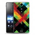 Дизайнерский пластиковый чехол для Sony Xperia TX На грани яркости