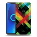 Дизайнерский силиконовый чехол для Alcatel 5V На грани яркости