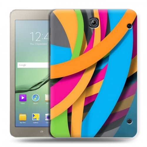 Дизайнерский силиконовый чехол для Samsung Galaxy Tab S2 8.0 На грани яркости