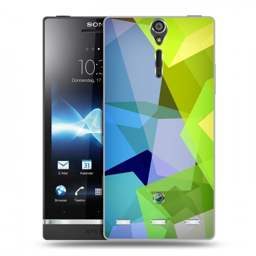 Дизайнерский пластиковый чехол для Sony Xperia S На грани яркости