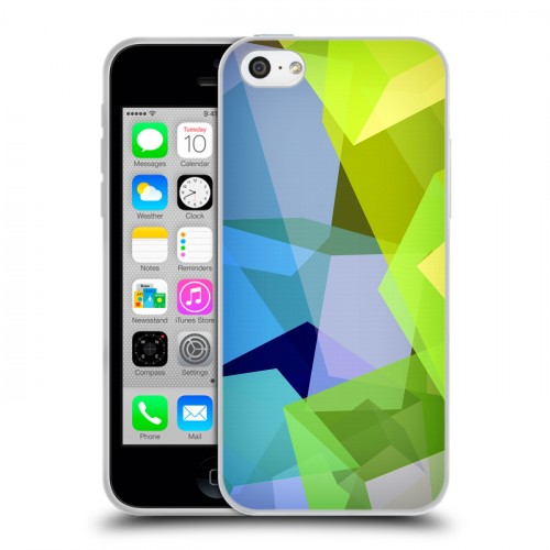 Дизайнерский пластиковый чехол для Iphone 5c На грани яркости