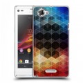 Дизайнерский пластиковый чехол для Sony Xperia L На грани яркости