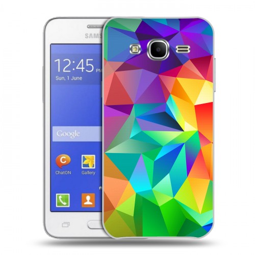 Дизайнерский силиконовый чехол для Samsung Galaxy J7 Геометрия радости