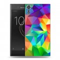 Дизайнерский пластиковый чехол для Sony Xperia XZs Геометрия радости