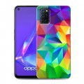 Дизайнерский пластиковый чехол для OPPO A52 Геометрия радости