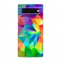 Дизайнерский силиконовый с усиленными углами чехол для Google Pixel 6 Геометрия радости