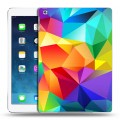 Дизайнерский силиконовый чехол для Ipad (2017) Геометрия радости