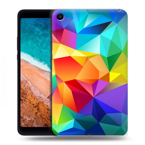 Дизайнерский силиконовый чехол для Xiaomi Mi Pad 4 Геометрия радости