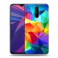 Дизайнерский пластиковый чехол для OPPO RX17 Pro Геометрия радости