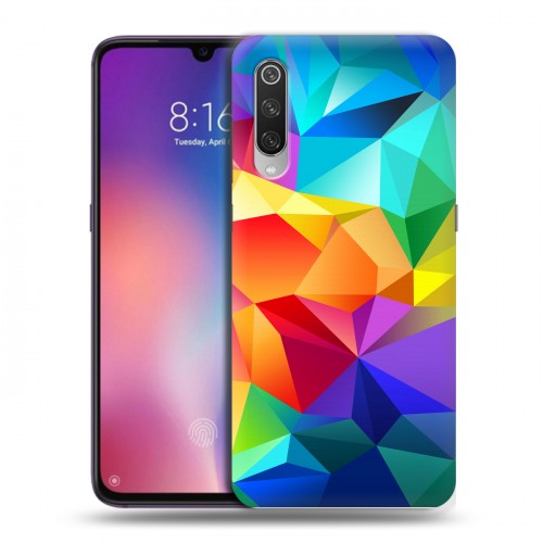 Дизайнерский силиконовый с усиленными углами чехол для Xiaomi Mi9 Геометрия радости