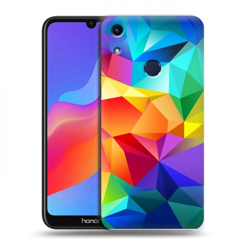 Дизайнерский пластиковый чехол для Huawei Honor 8A Геометрия радости