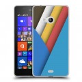 Дизайнерский пластиковый чехол для Microsoft Lumia 540 Геометрия радости