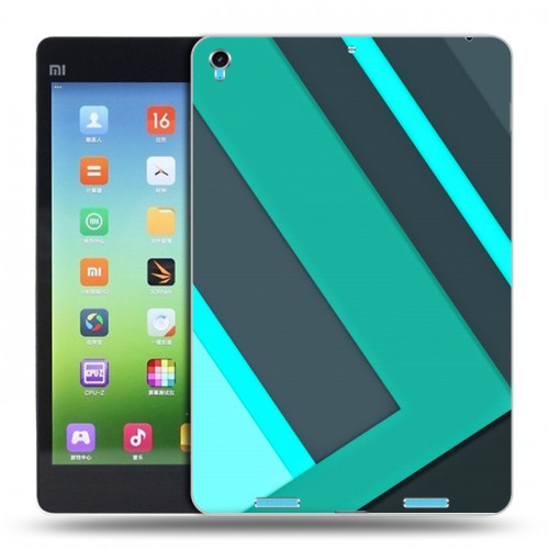 Дизайнерский силиконовый чехол для Xiaomi MiPad Геометрия радости